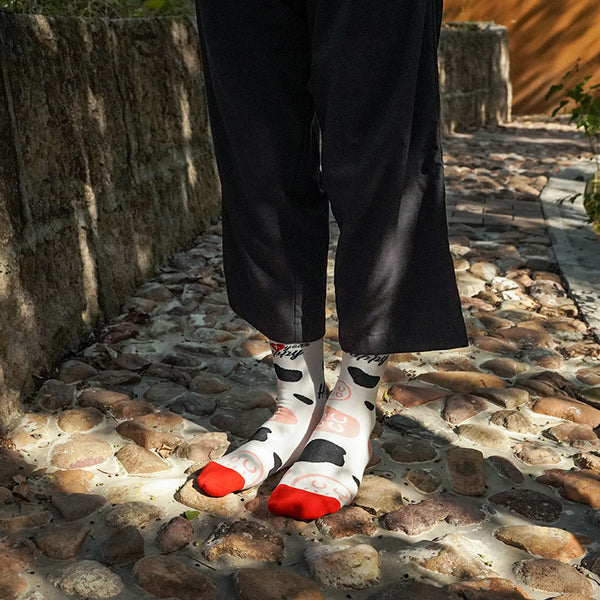 HAPPY 牛 YEAR - TIFFY SOCKS 