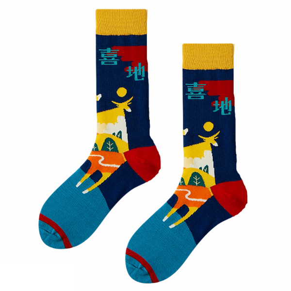 HUAN TIAN XI DI - TIFFY SOCKS 