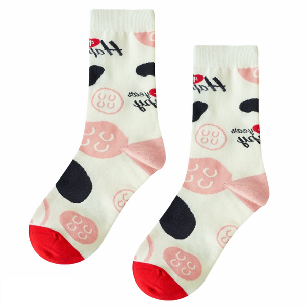 HAPPY 牛 YEAR - TIFFY SOCKS 